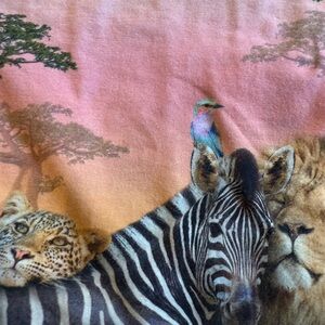 Molo Pink Animal Print Blouse